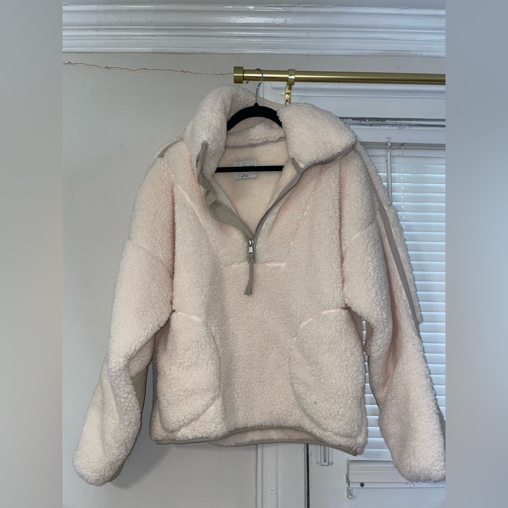abercrombie fleece pullover worn once